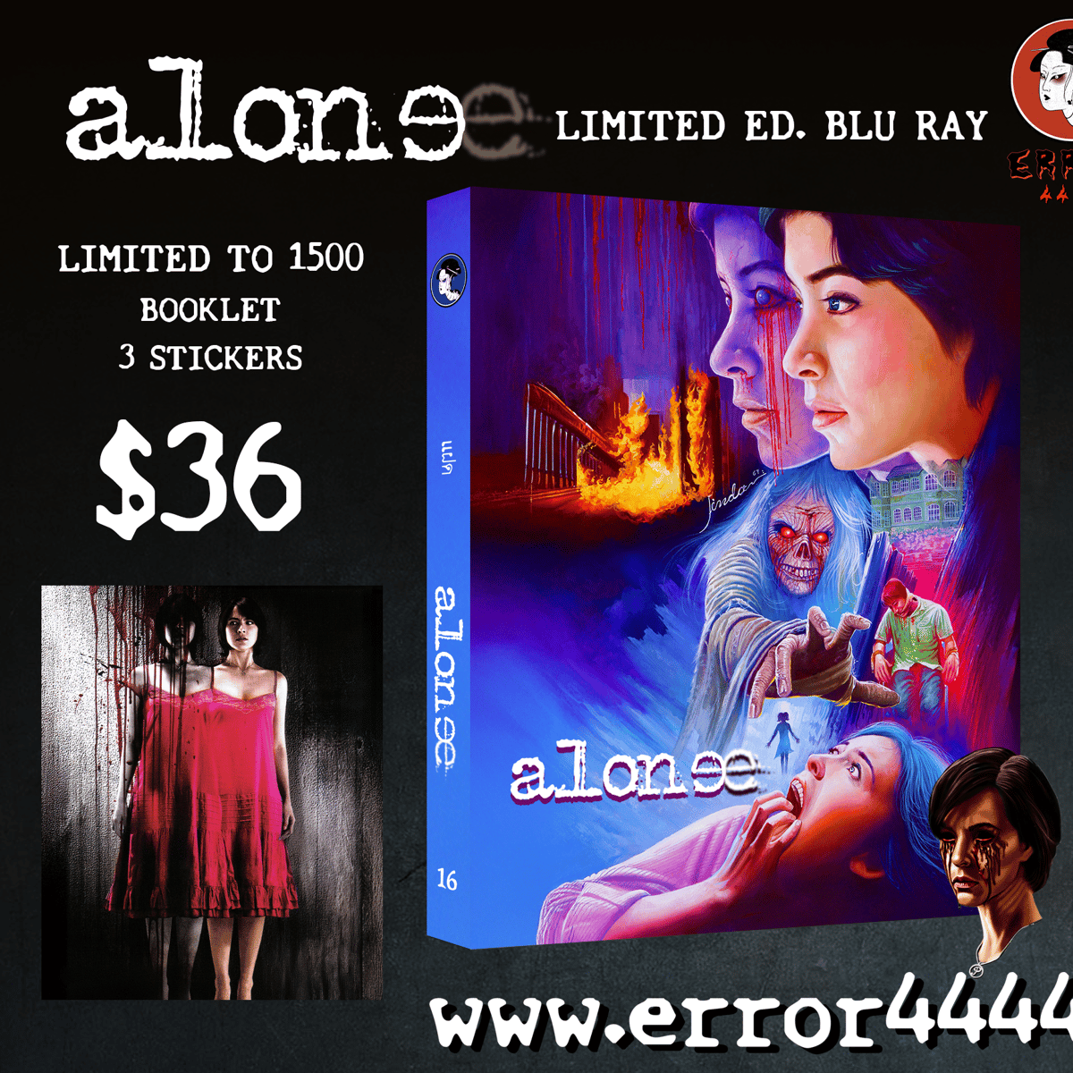 アリオン Blu-ray rdzdsi3 Alone Limited Edition Blu Ray | Error 4444
